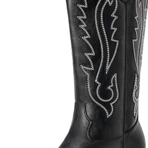 Black Western-Style Women's Boots